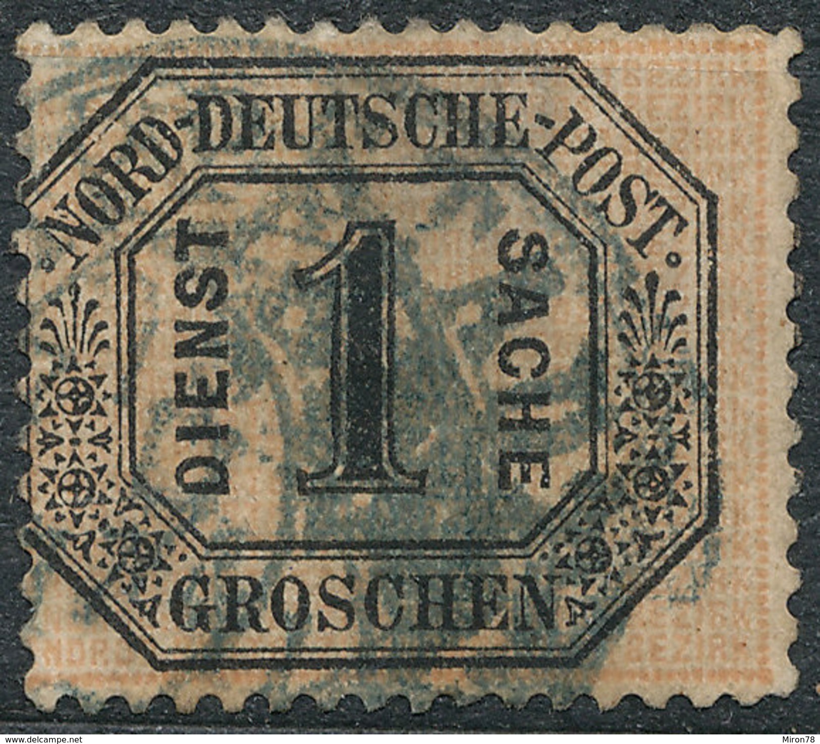 Stamp German States OFFICIAL STAMPS 1870 1gr Lot#17 - Used