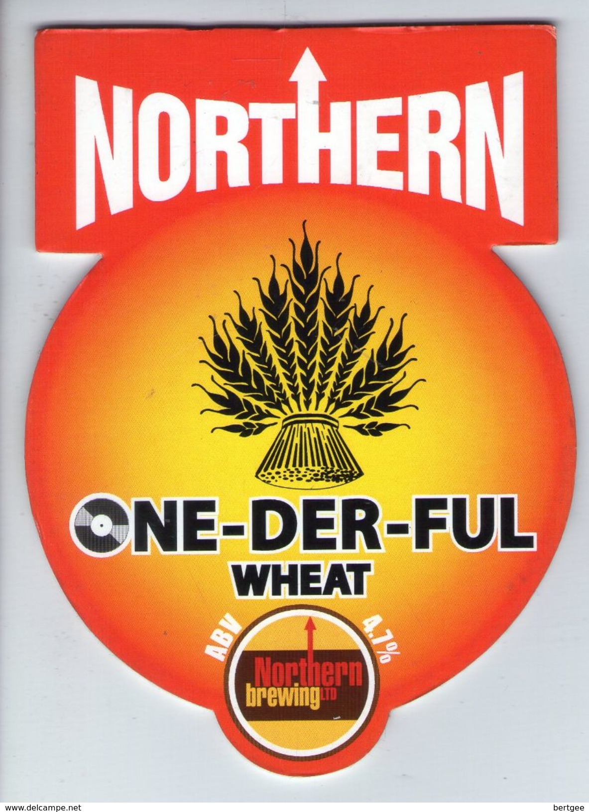 NORTHERN BREWING - ONE-DER-FUL WHEAT - PUMP CLIP FRONT - Signs