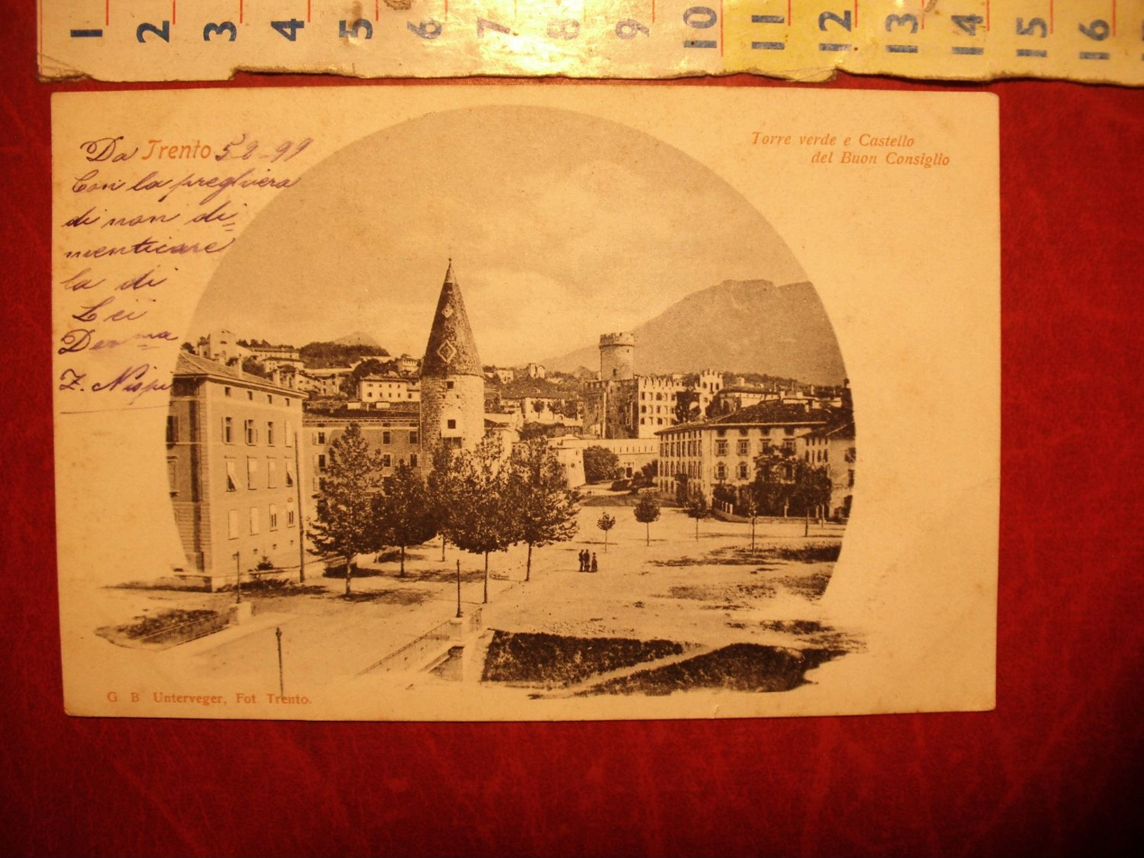 Trento-trient-cast.buonconsiglio-vg 1899-fp - Trento