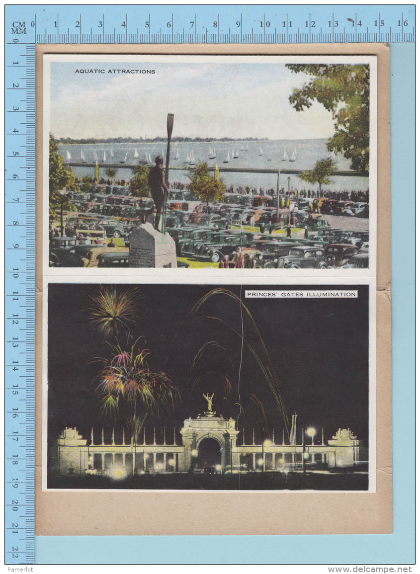 Souvenir View  18 Views - The Canadian National Exibition Toronto 1937 - Post Card Carte Postale - Noord-Amerika