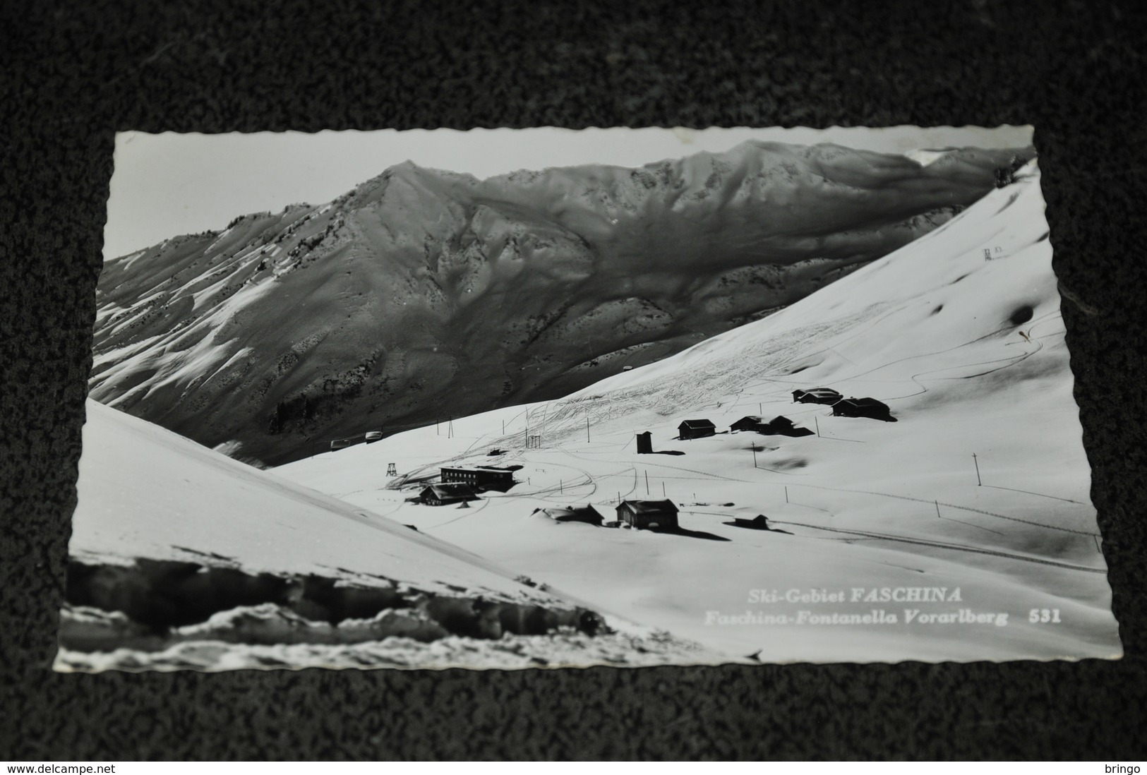 1662- Ski-Gebiet Faschina - 1957 - Lech