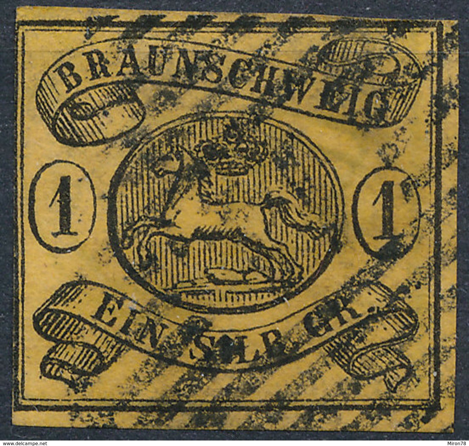 Stamp   1853 1sgr  Used - Brunswick