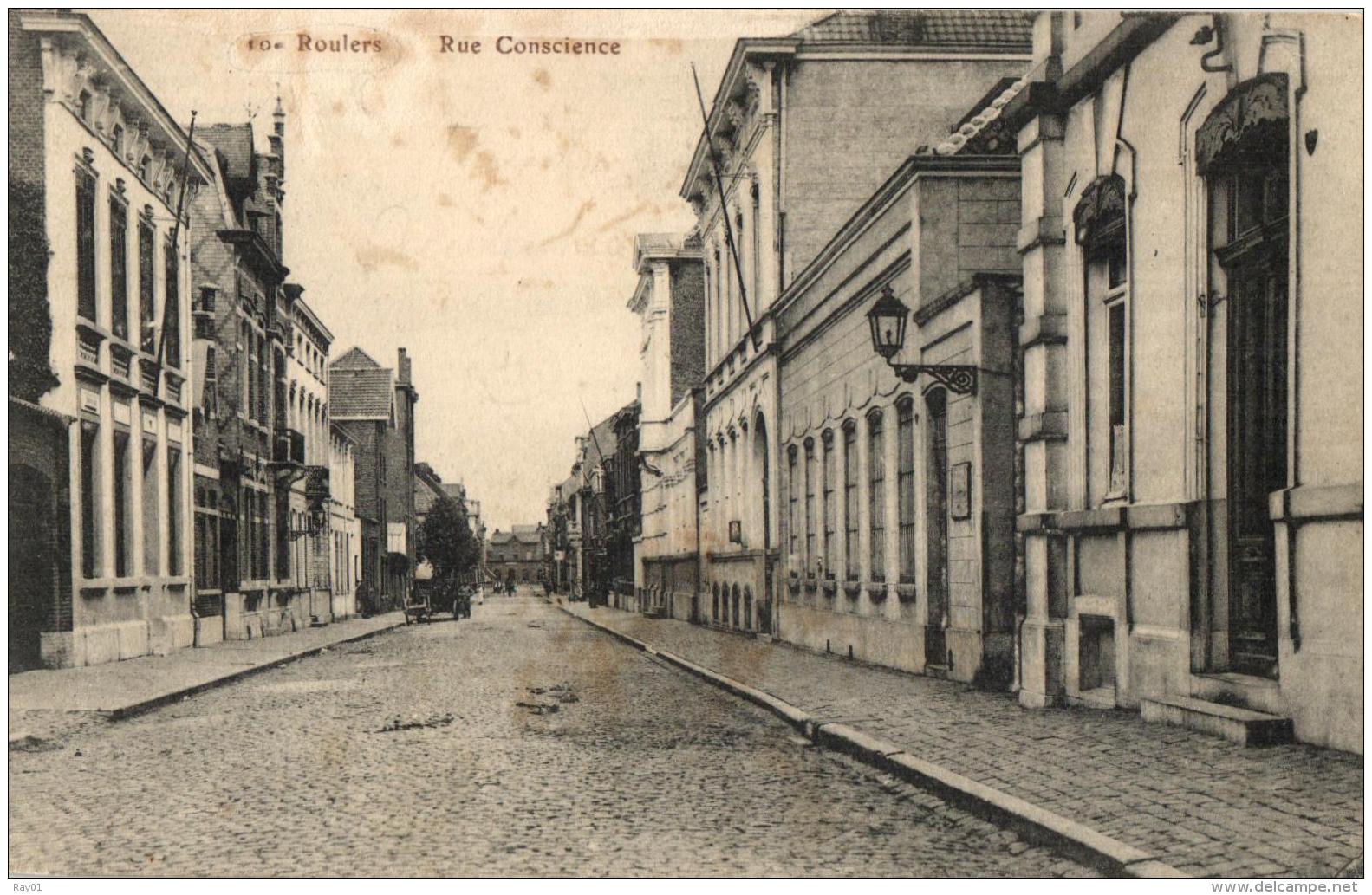 BELGIQUE - FLANDRE OCCIDENTALE - ROESELAER - ROULERS - Rue Conscience. - Roeselare