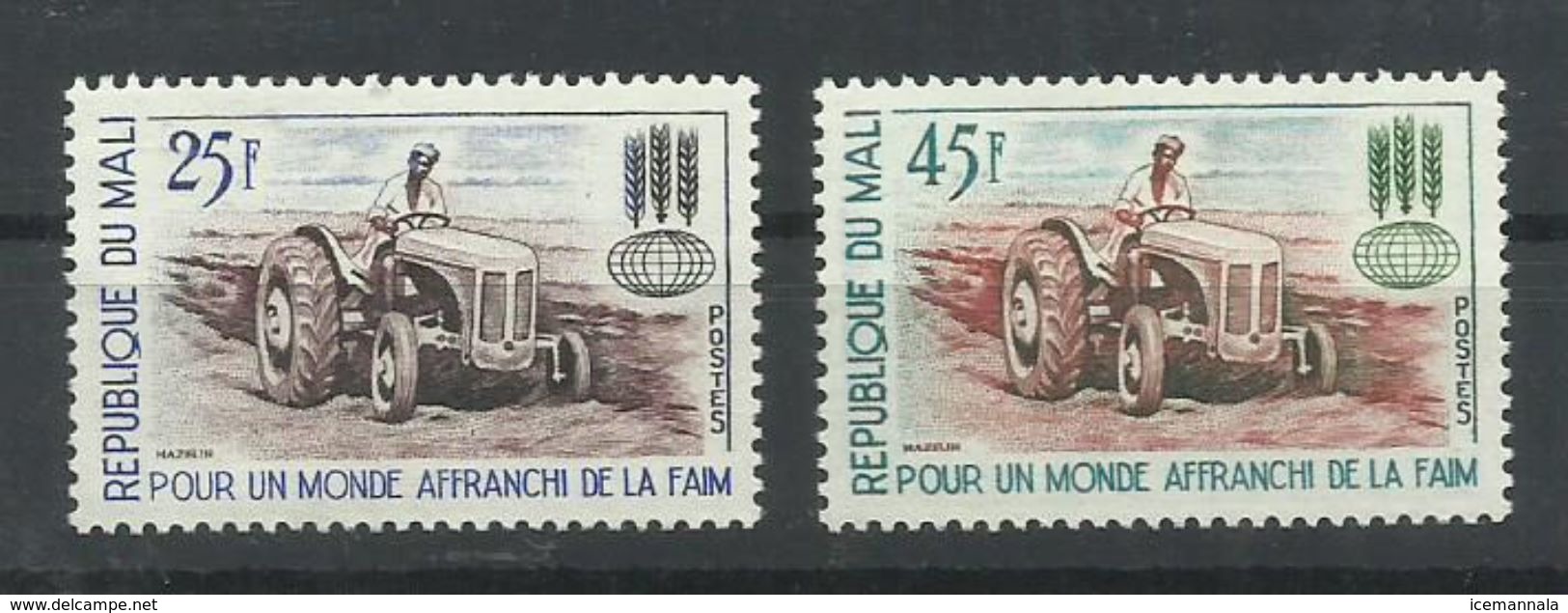 MALI YVERT 45/46   MNH  ** - Sonstige (Land)