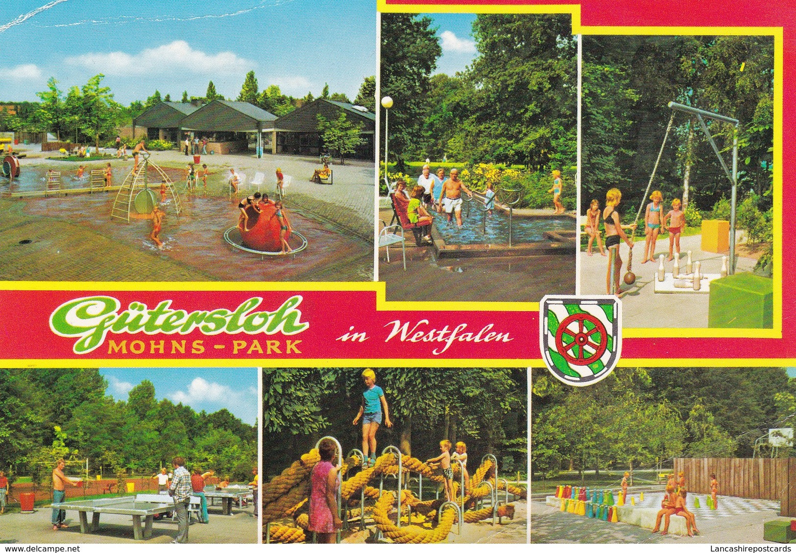 Postcard Guetersloh Mohns Park In Westfalen PU 1978 My Ref B22048 - Guetersloh