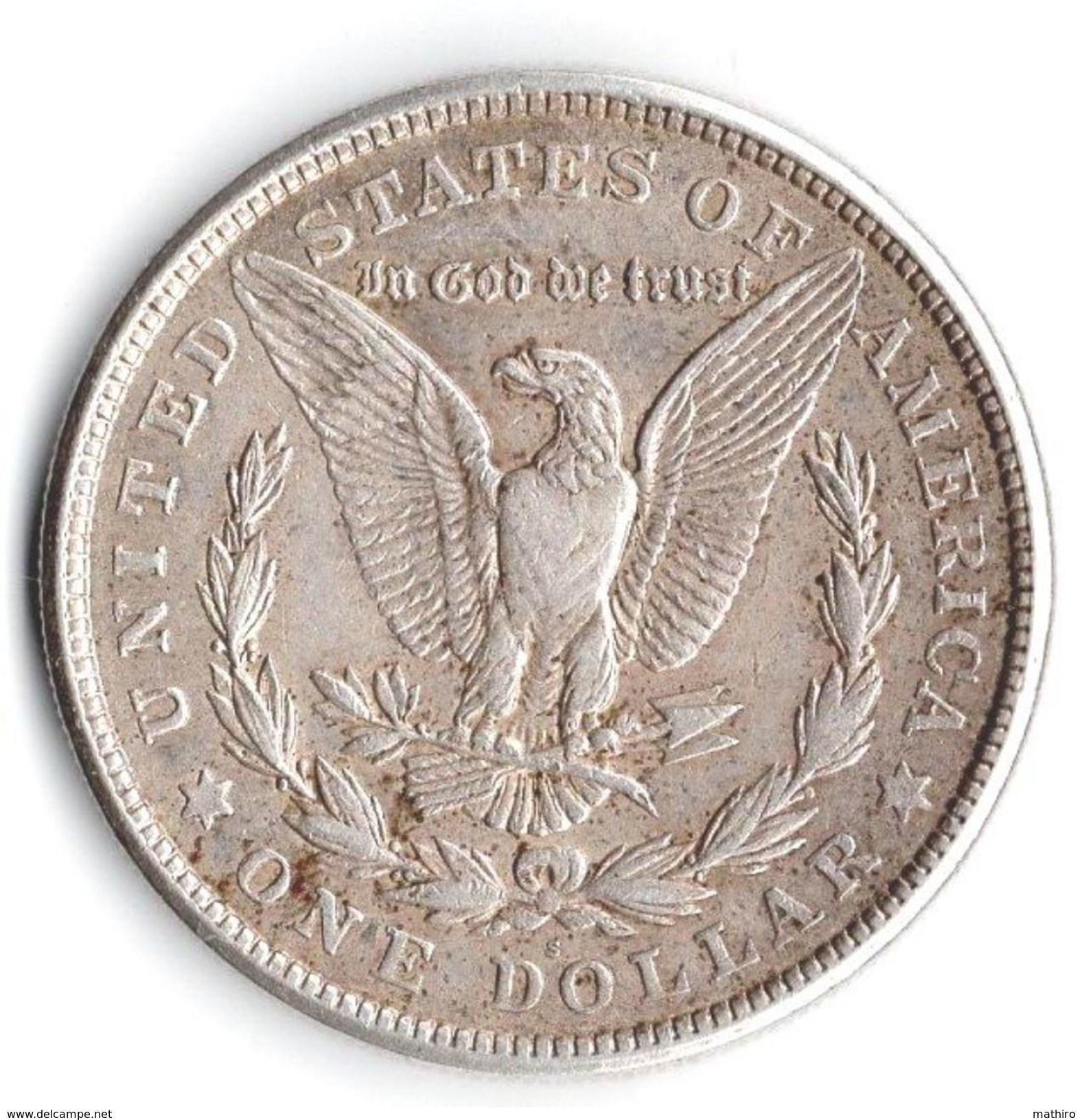 Pièce Argent , 1 Dollar ,1921 ,Morgan , - 1878-1921: Morgan