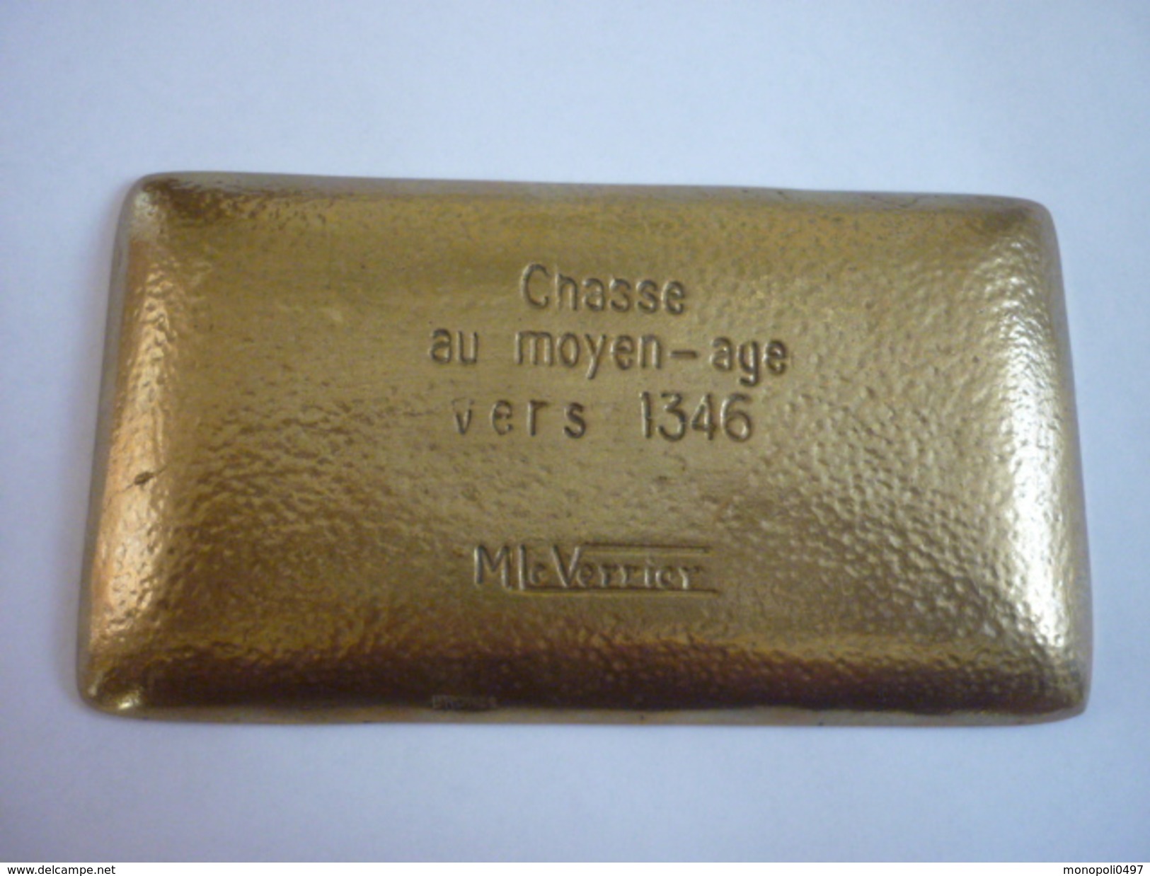 Plat en bronze - Max Le verrier - Art déco