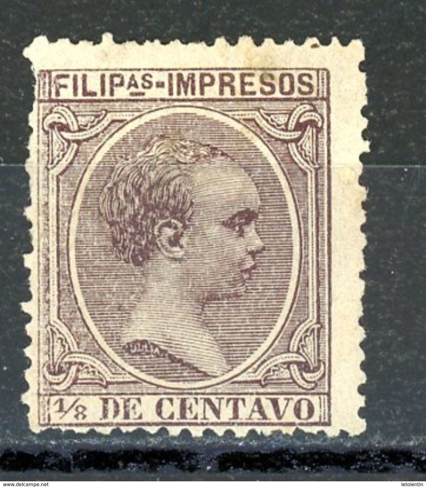 PHILIPPINES : POUR IMPRIMÉ - N° Yvert 8 (*) - Philippinen