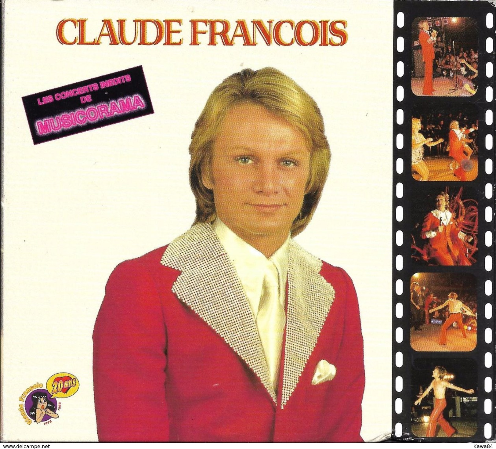 2 CD  Claude François " Les Concerts Inédits De Musicorama "  Hollande - Other - French Music