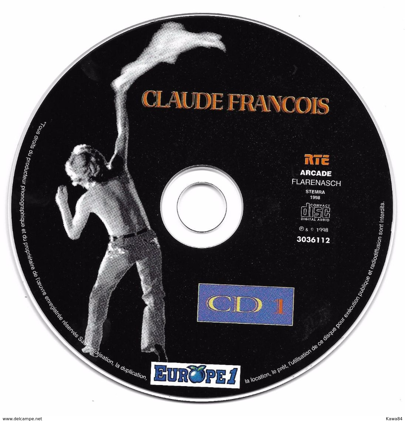 2 CD  Claude François " Les Concerts Inédits De Musicorama "  Hollande - Other - French Music