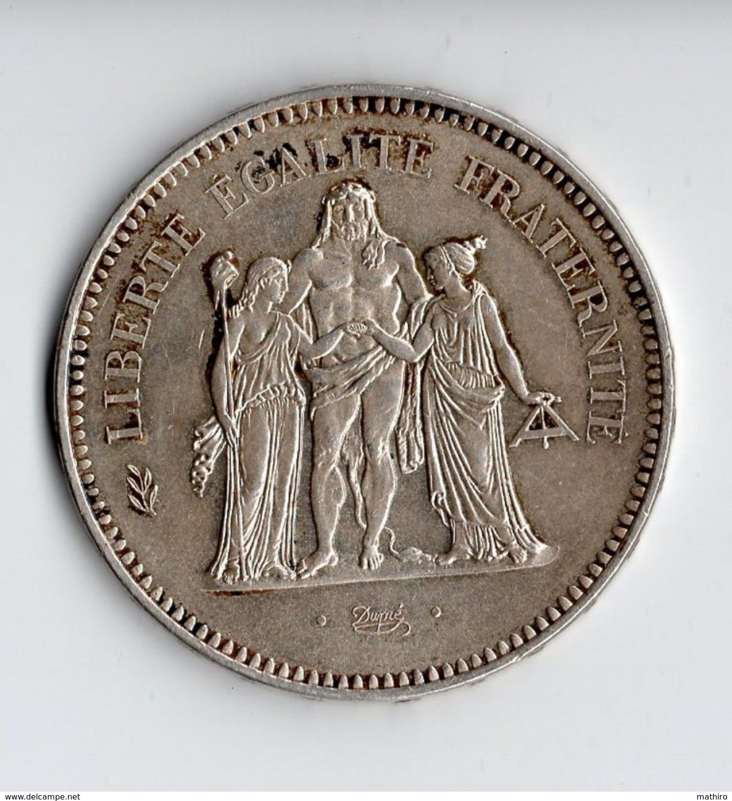 Pièce Argent , 50 Francs ,1975 - Sonstige & Ohne Zuordnung