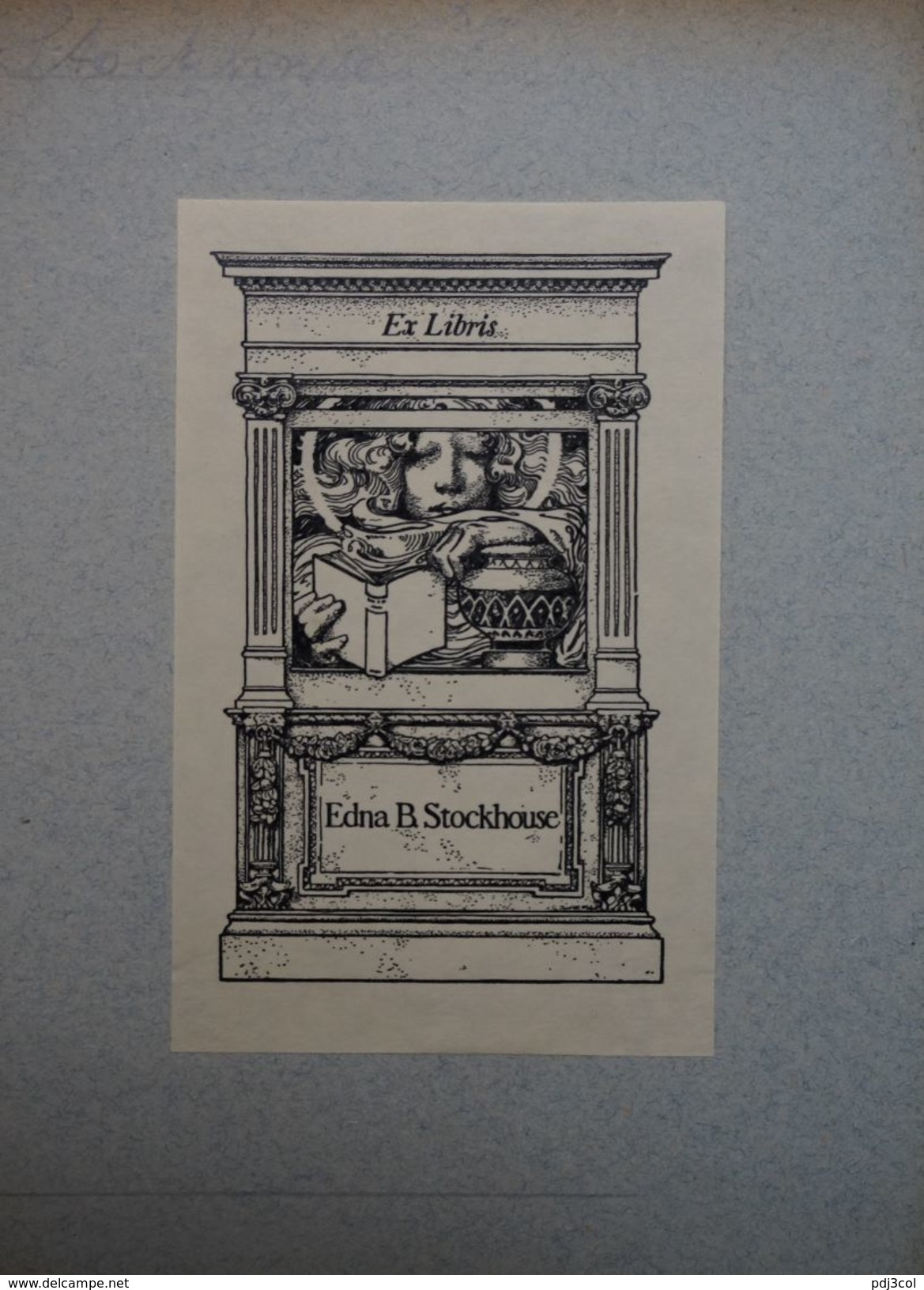 Amérique - Ex-libris Illustré - Edna B. STOCKHOUSE - Ex-Libris