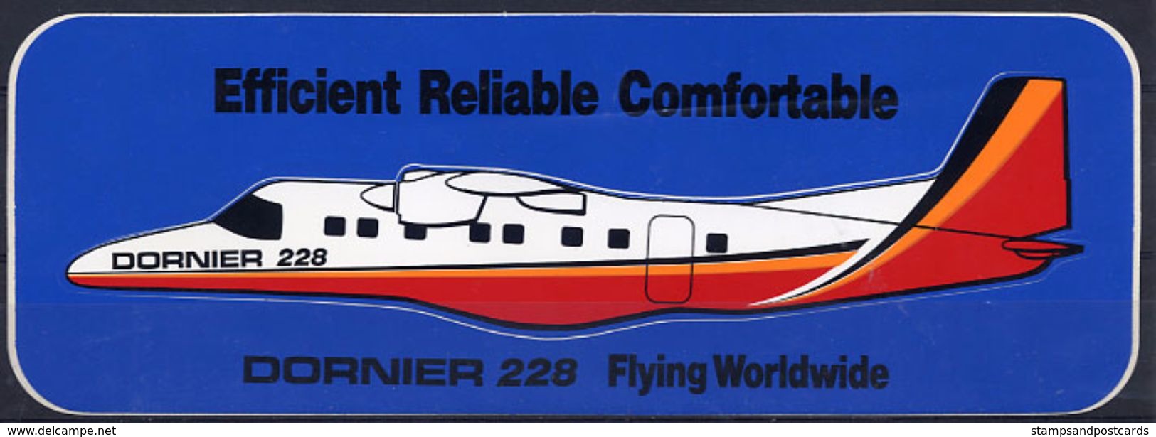 Avion Dornier 228 Autocollant Airplane Sticker - Aufkleber