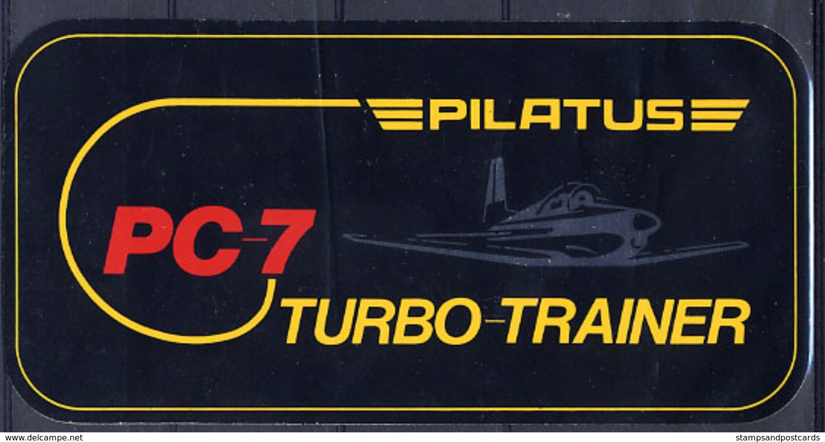 Avion Pilatus PC-6 Turbo Porter PC-7 Turbo-trainer 2 Autocollant Airplane 2 Sticker - Stickers