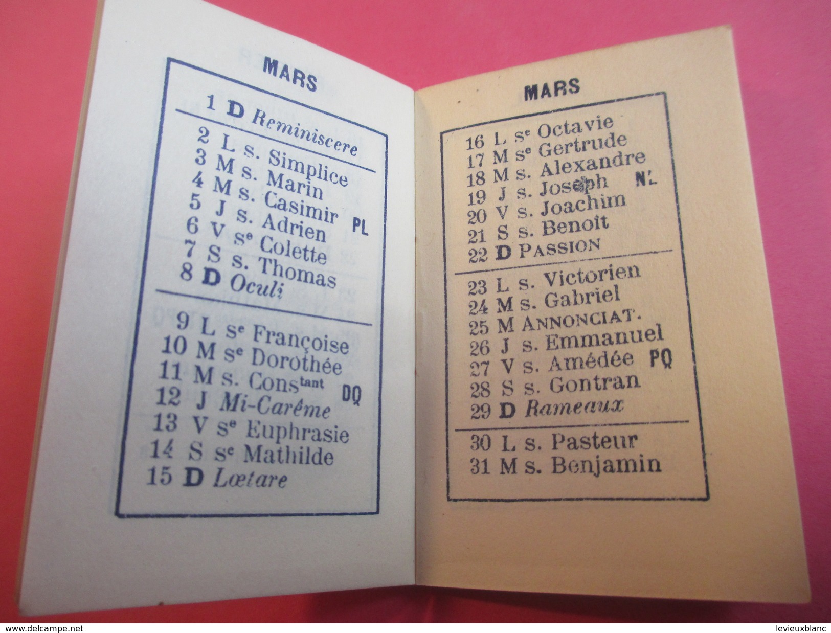 Mini Calendrier - Carnet /L'URBAINE/Cie D'ASSURANCES/Incendie-Vie-Capitalisation/Bd Haussmann Paris/1931       CAL379 - Andere & Zonder Classificatie