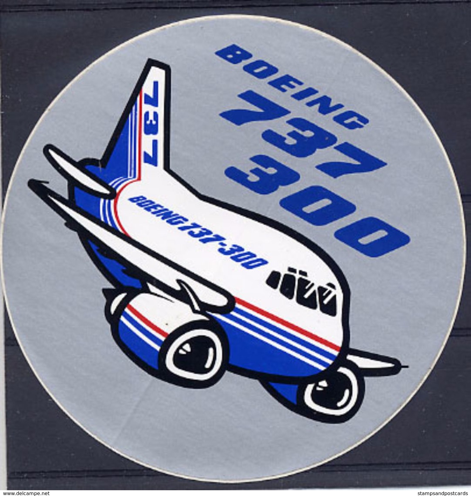 Avion Boeing 767 300 Autocollant Airplane Sticker - Stickers