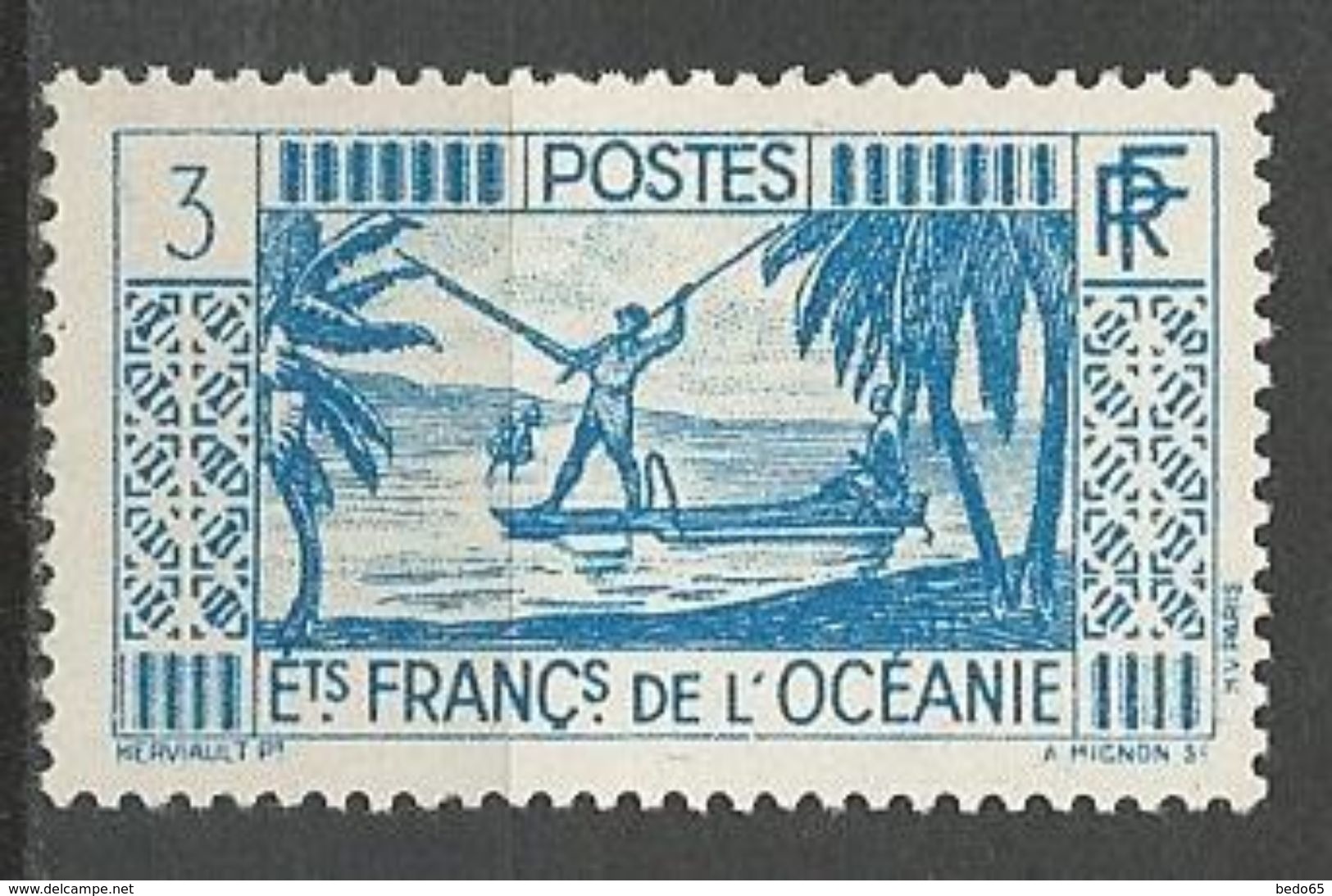 OCEANIE N° 86  NEUF*  CHARNIERE TB  / MH - Unused Stamps