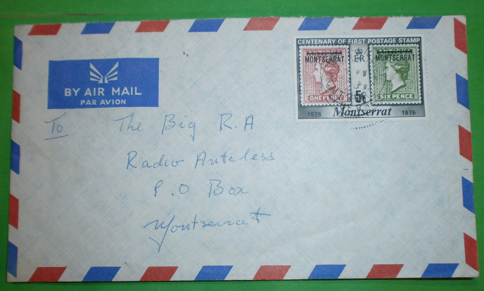 MONTSERRAT - Brief Letter Lettre 信 Lettera Carta письмо Brev 手紙 จดหมาย Cover Envelope (2 Foto)(33729) - Montserrat
