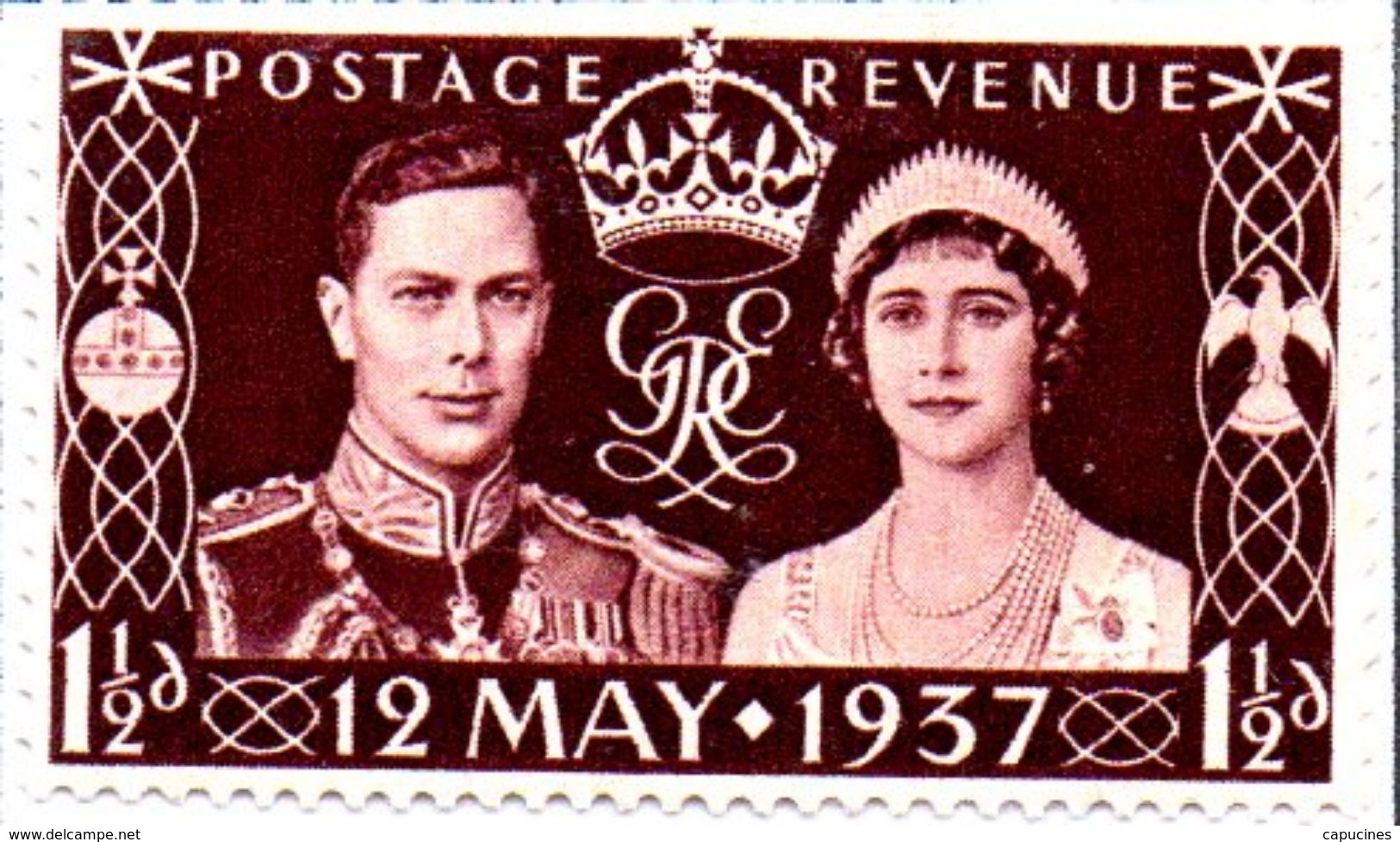 GB - 1937 - George VI Et La Reine Elizabeth:  N° 223* - Neufs