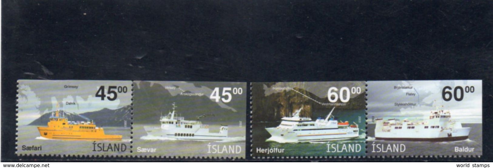 ISLANDE 2003 ** - Unused Stamps