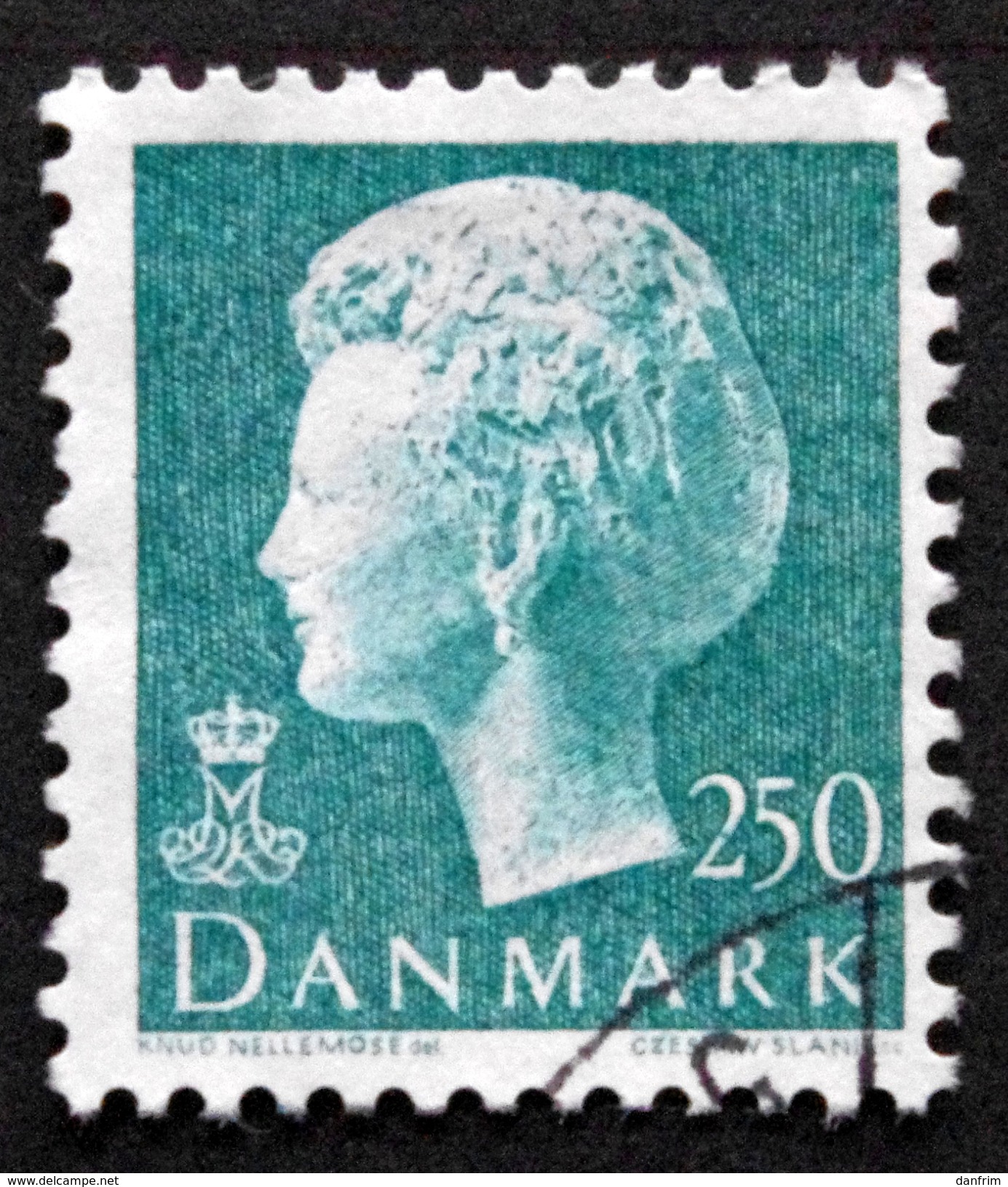 Denmark 1981   Queen Margrethe II   Cz.Slania    MiNr.721      (lot  D 1085 ) - Used Stamps