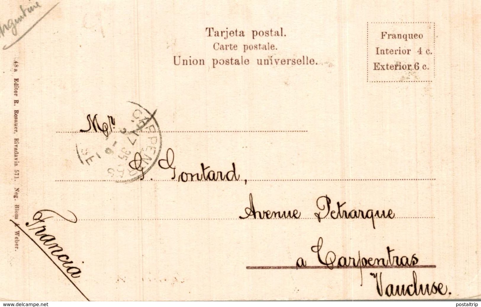 1905   POLIGONO DEL TIRO FEDERAL BUENOS AIRES  ARGENTINA - Argentina