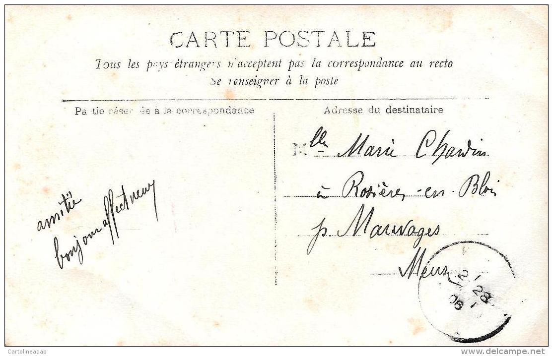 [DC11161] CPA - DONNA CON FIORI - Viaggiata 1906 - Old Postcard - Donne