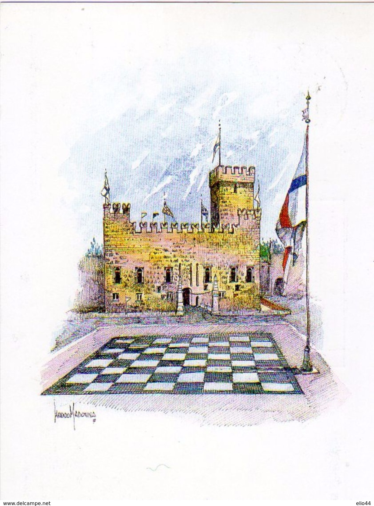 Marostica (VI) - 6° Festival Internazionale Scacchi  1993 - - Chess