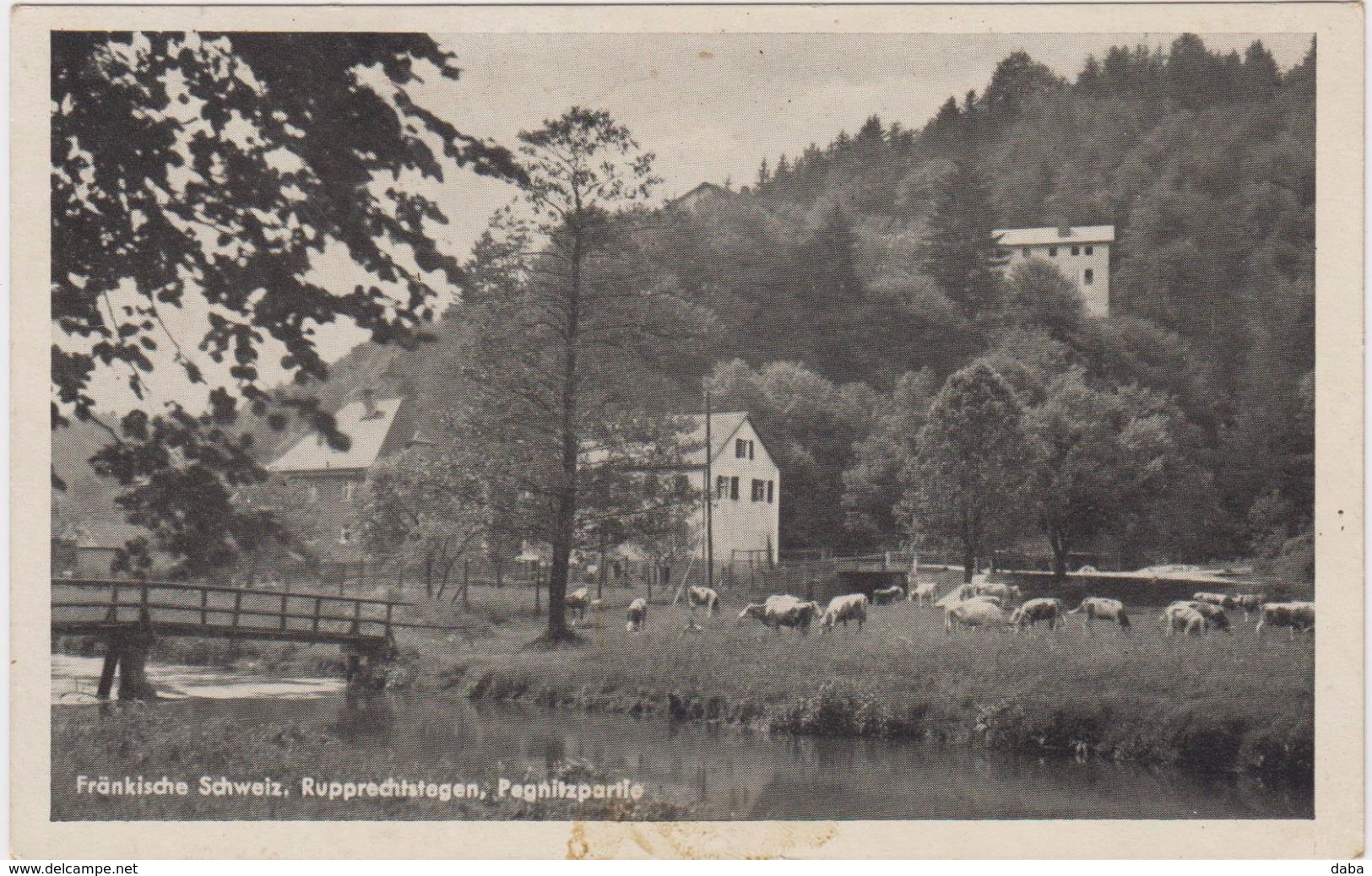 Fränkische Schweiz. Rupprechtstegen, Pegnitzpartie - Pegnitz