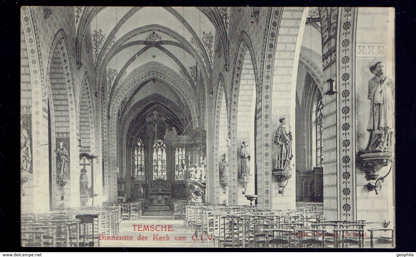 Temsche Binnenste Der Kerk O.L.V. - Temse