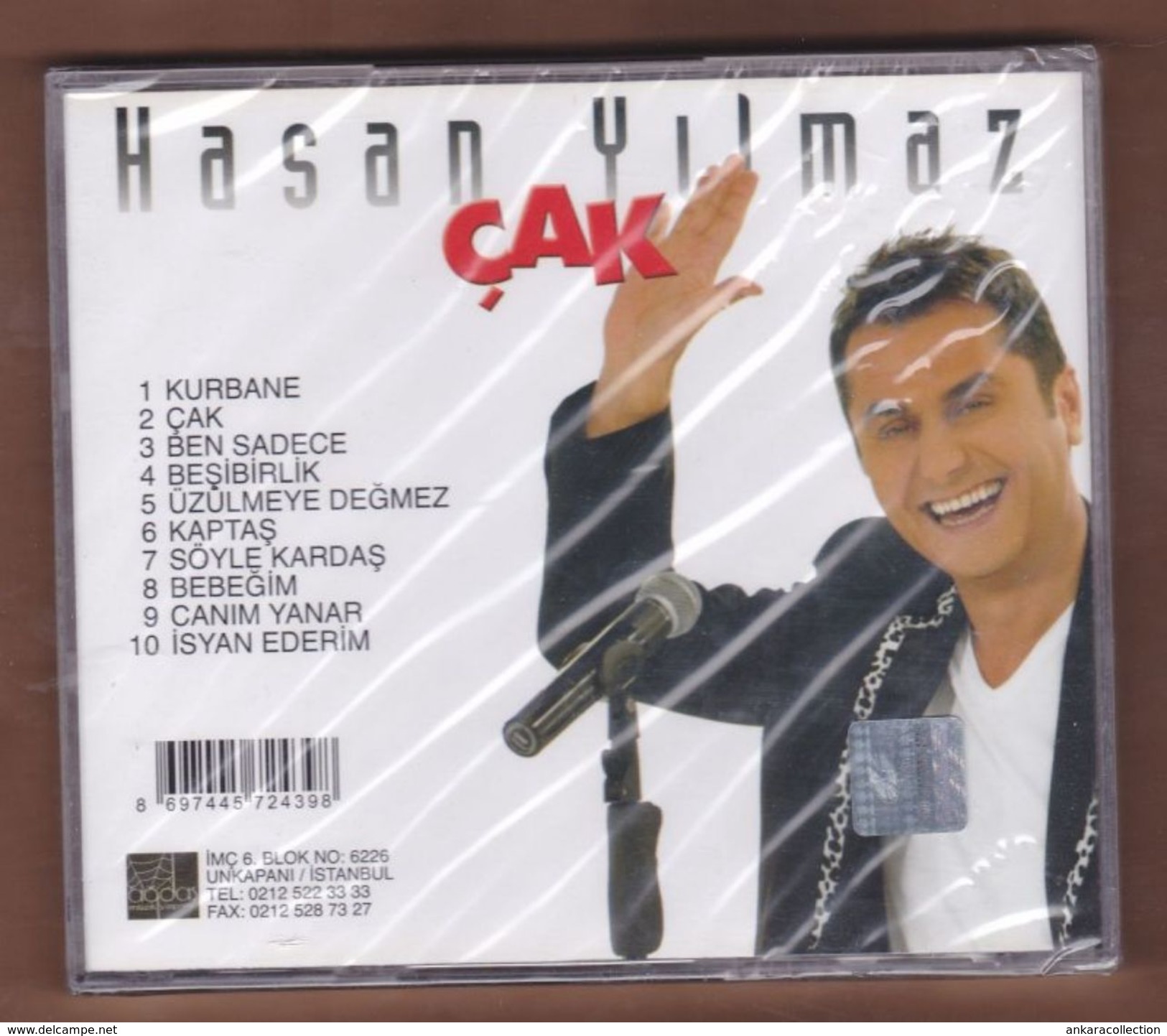 AC -  Hasan Yılmaz çak BRAND NEW TURKISH MUSIC CD - World Music