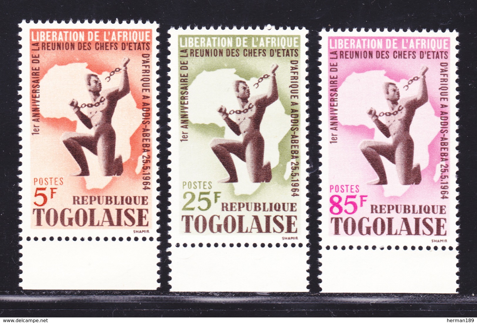 TOGO N°  416 à 418 ** MNH Neufs Sans Charnière, TB  (D0459) - Togo (1960-...)