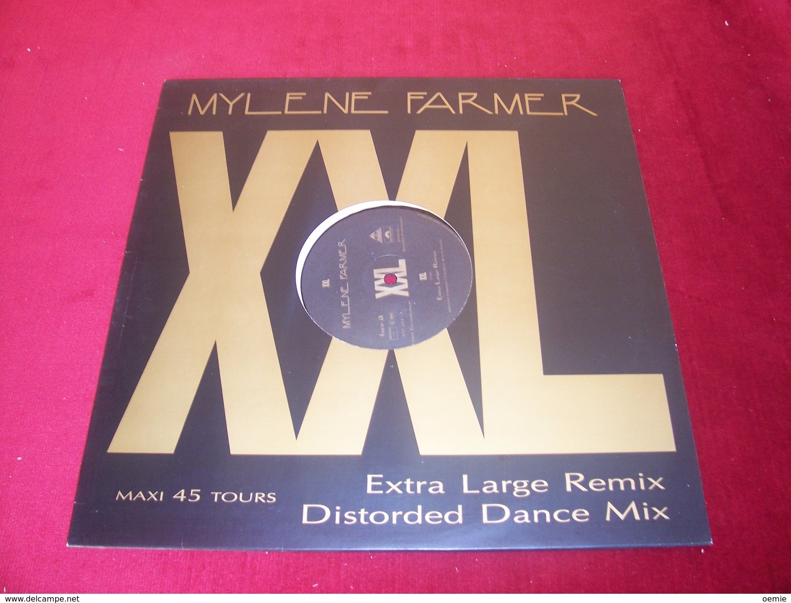 MYLENE  FARMER   °  XXL - 45 T - Maxi-Single