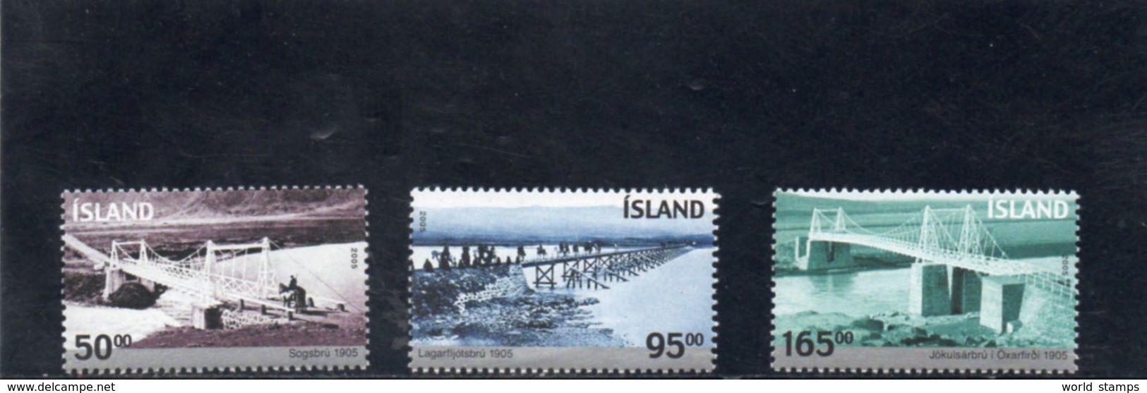 ISLANDE 2005 ** - Blocs-feuillets