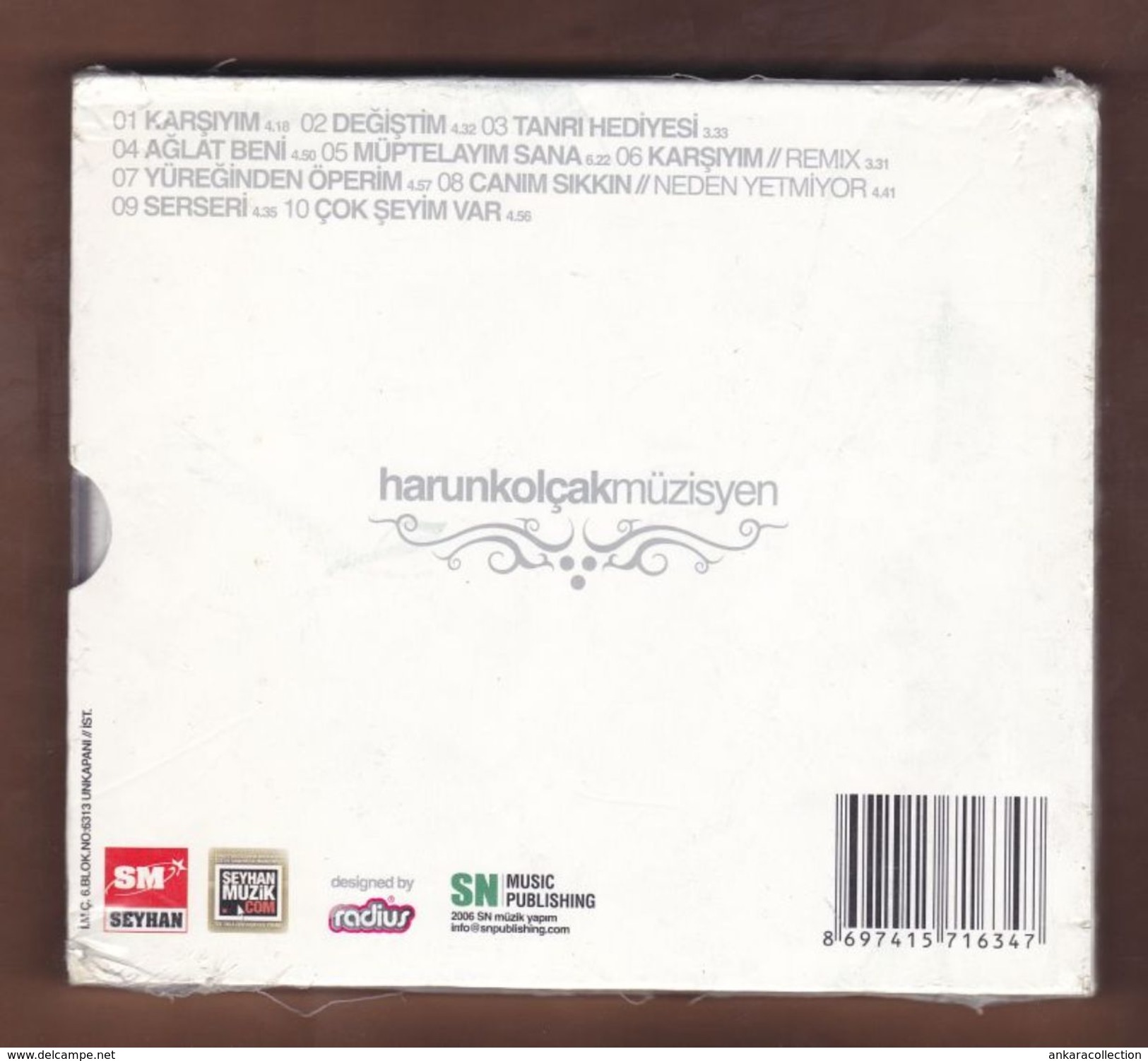 AC - Harun Kolçak Müzisyen BRAND NEW TURKISH MUSIC CD - World Music