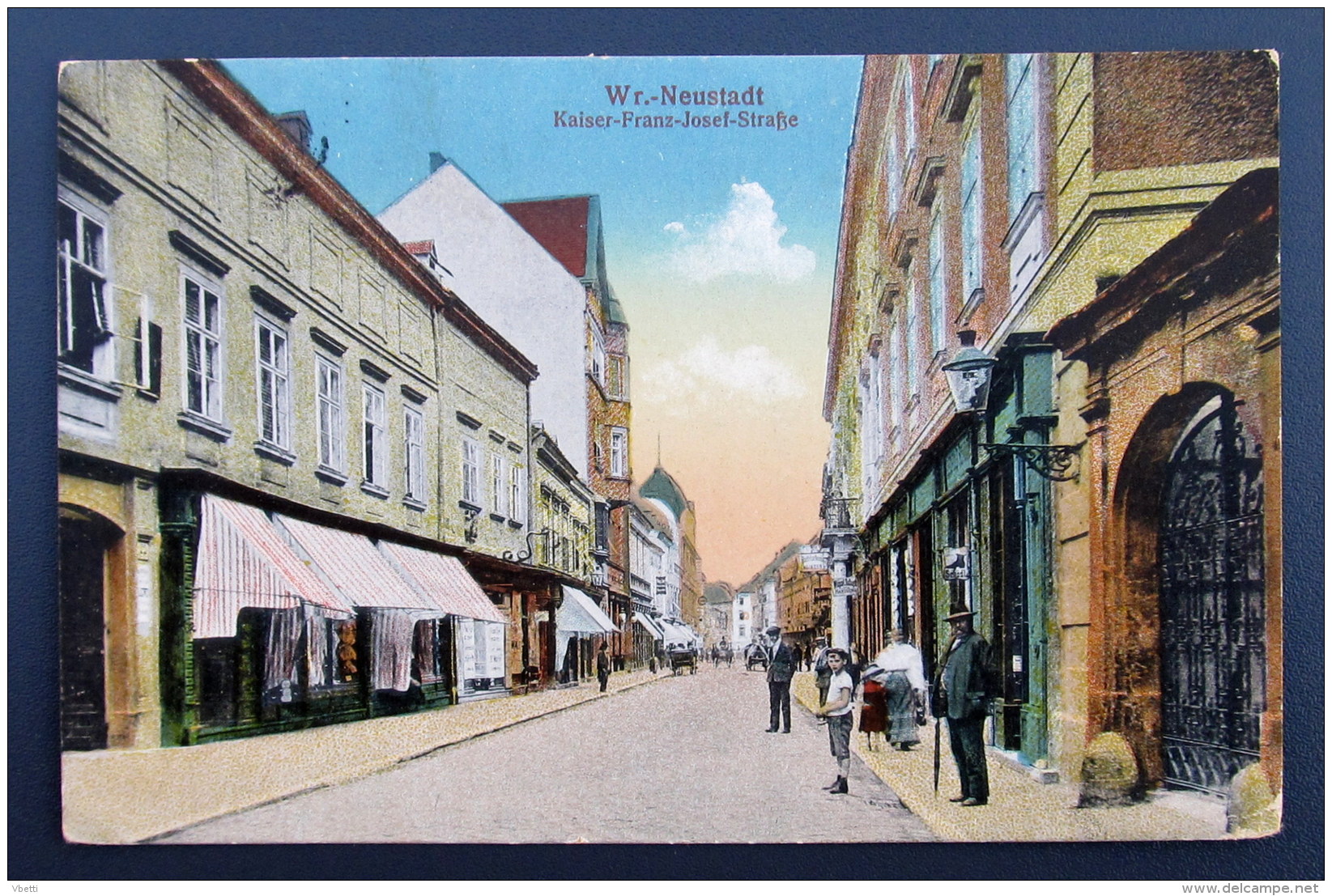 Österreich / Austria: Wiener Neustadt, Kaiser Franz Josef Straße 1917 - Wiener Neustadt