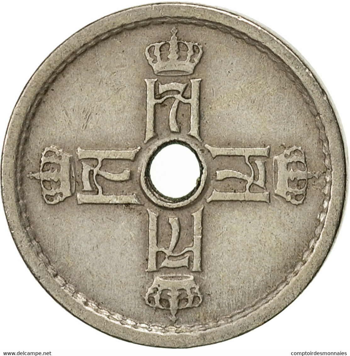 Monnaie, Norvège, Haakon VII, 25 Öre, 1946, TTB, Copper-nickel, KM:384 - Norvège