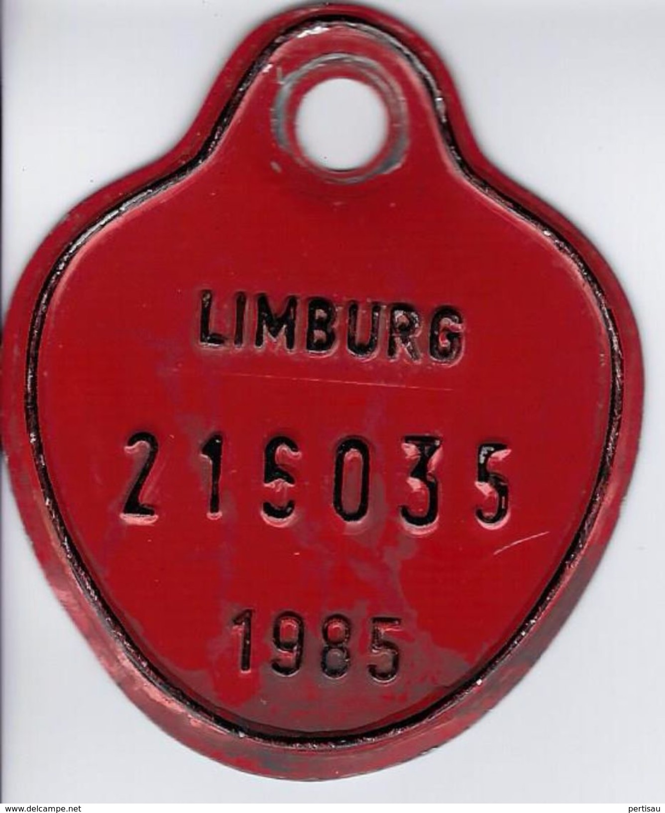 1985 Fietsplaat - Plaques D'immatriculation