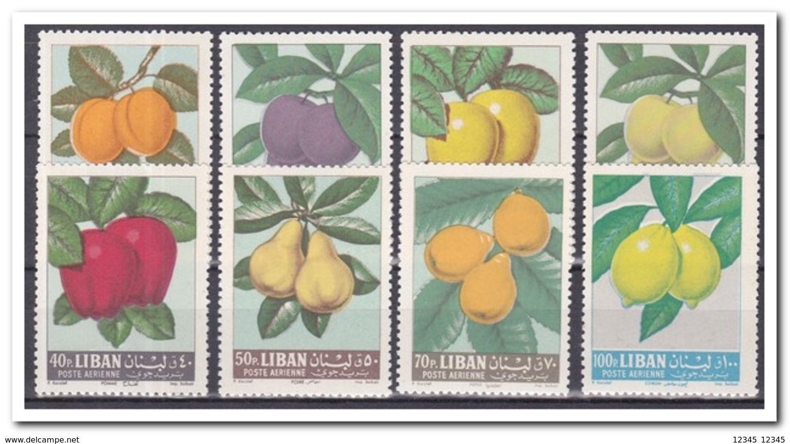 Libanon 1962, Postfris MNH, Fruit - Libanon