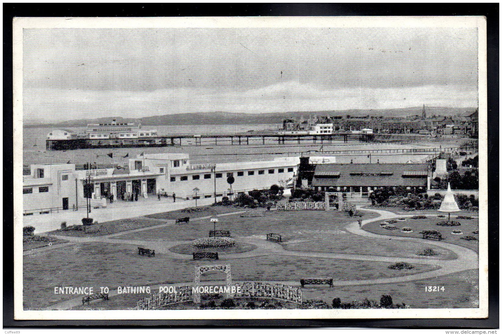 ANGLETERRE - MORECAMBE - ENTRANCE TO BATHING POOL - Autres & Non Classés