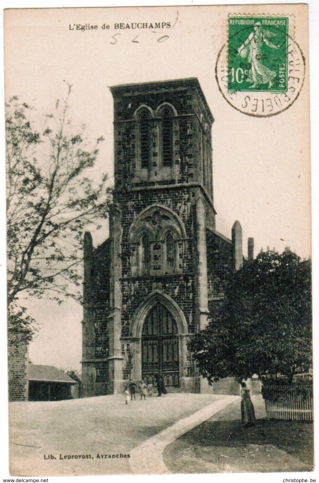 CPA L'Eglise De Beauchamps, Beauchamp (pk35894) - Beauchamp