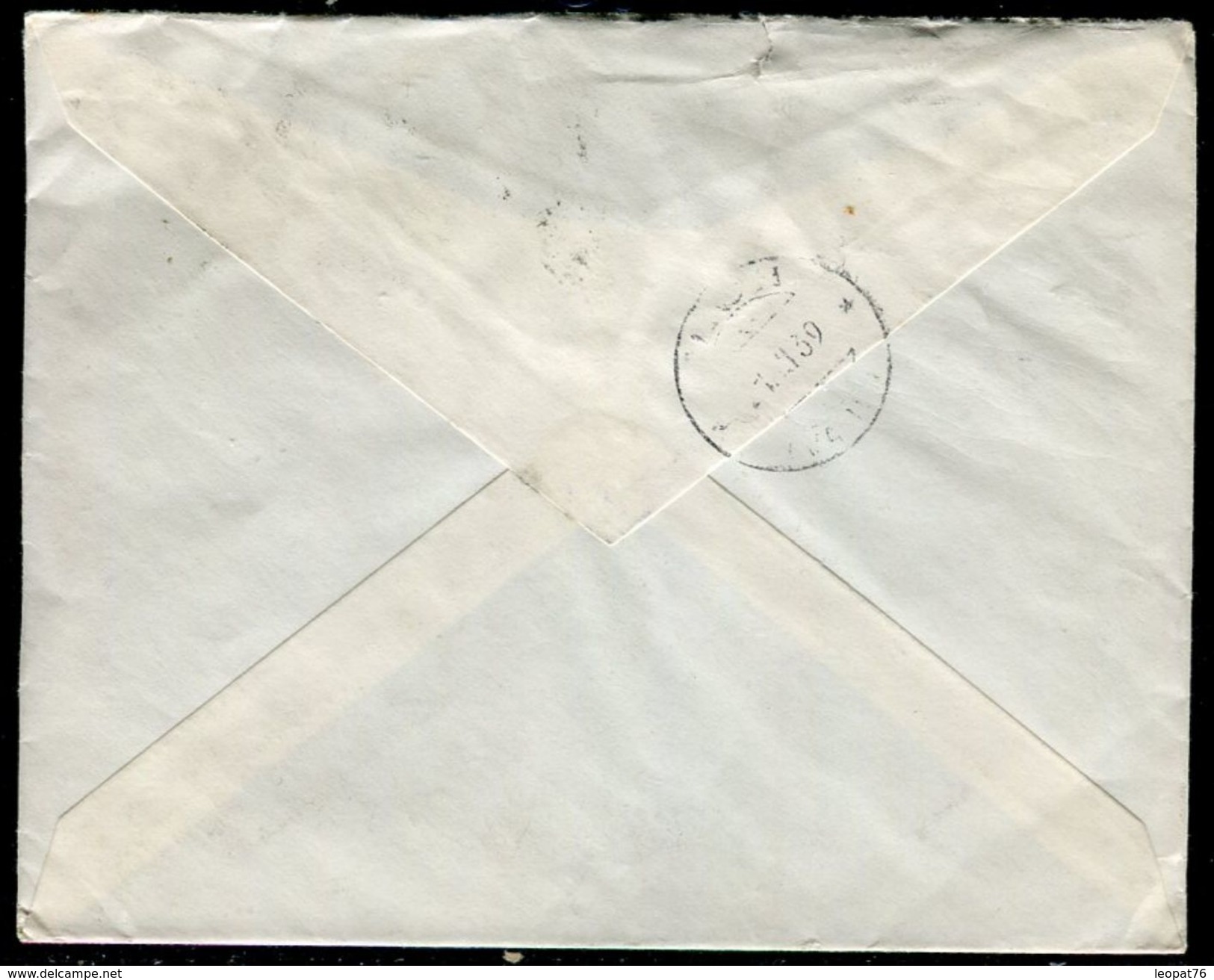 France - Enveloppe De Nancy Pour La Suisse En 1939 - Ref N 250 - 1921-1960: Période Moderne