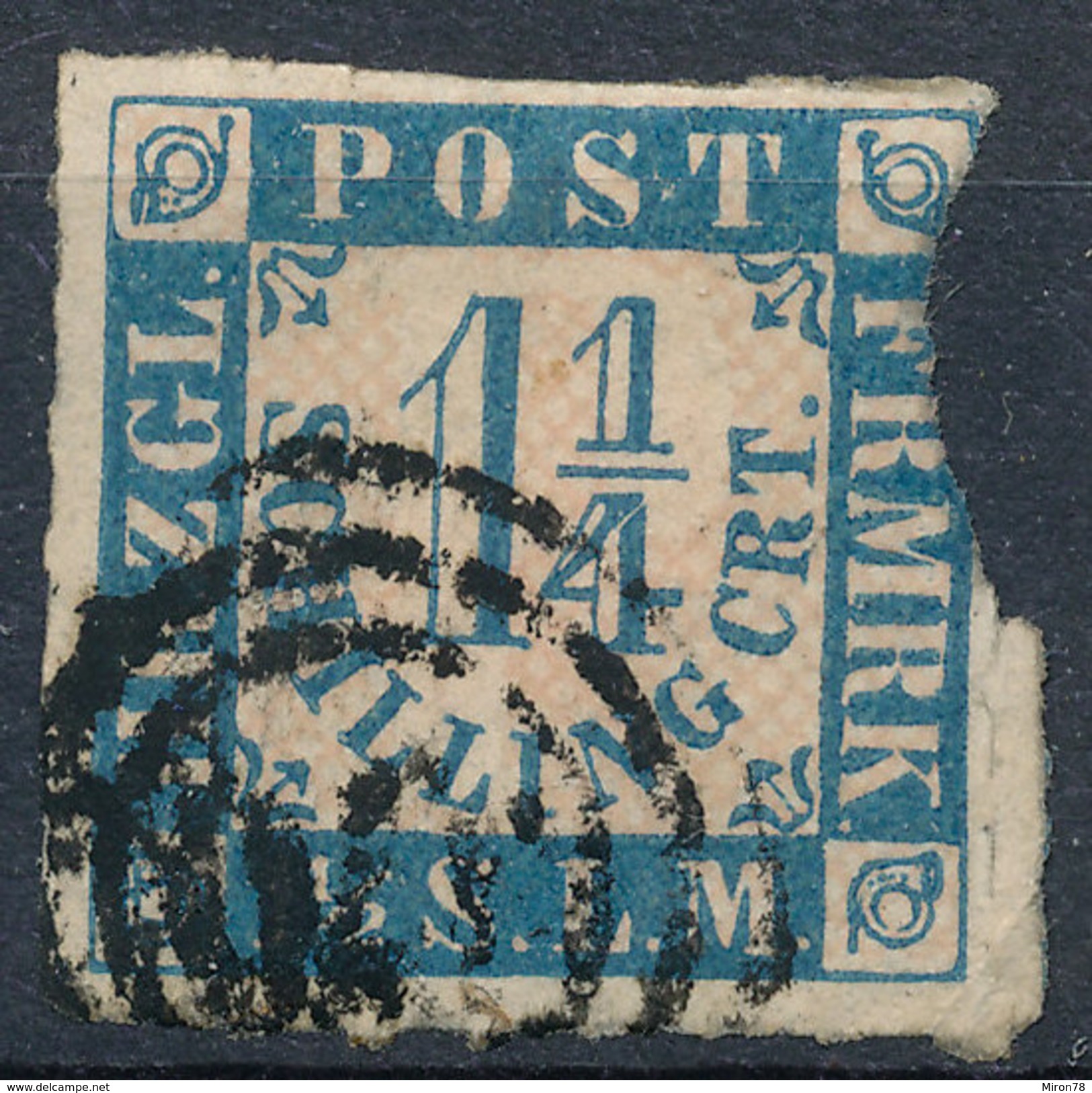 Stamp   1864   Used - Schleswig-Holstein