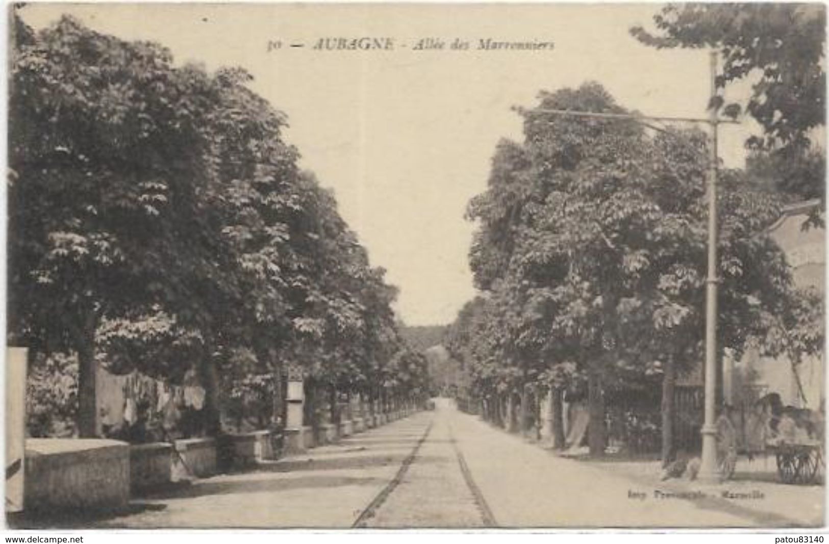 13.AUBAGNE. ALLEE DES MARRONNIERS - Aubagne