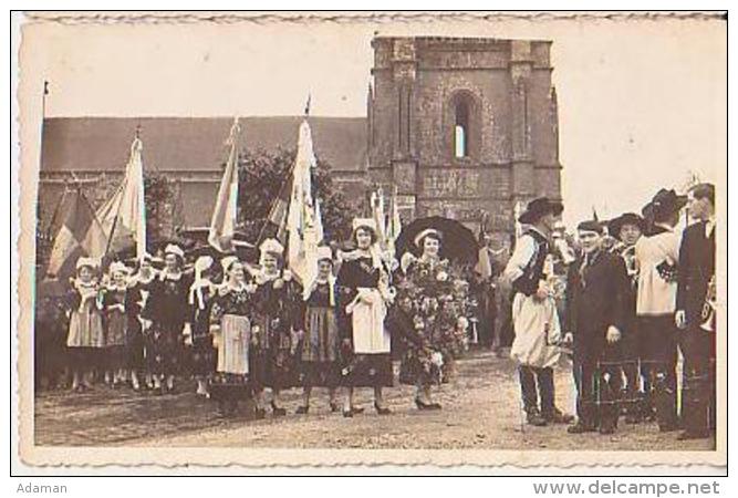 Bourbriac   2          Carte Photo De Lattre Guingamp (Fête Du Minibriac En 1936 ) - Andere & Zonder Classificatie