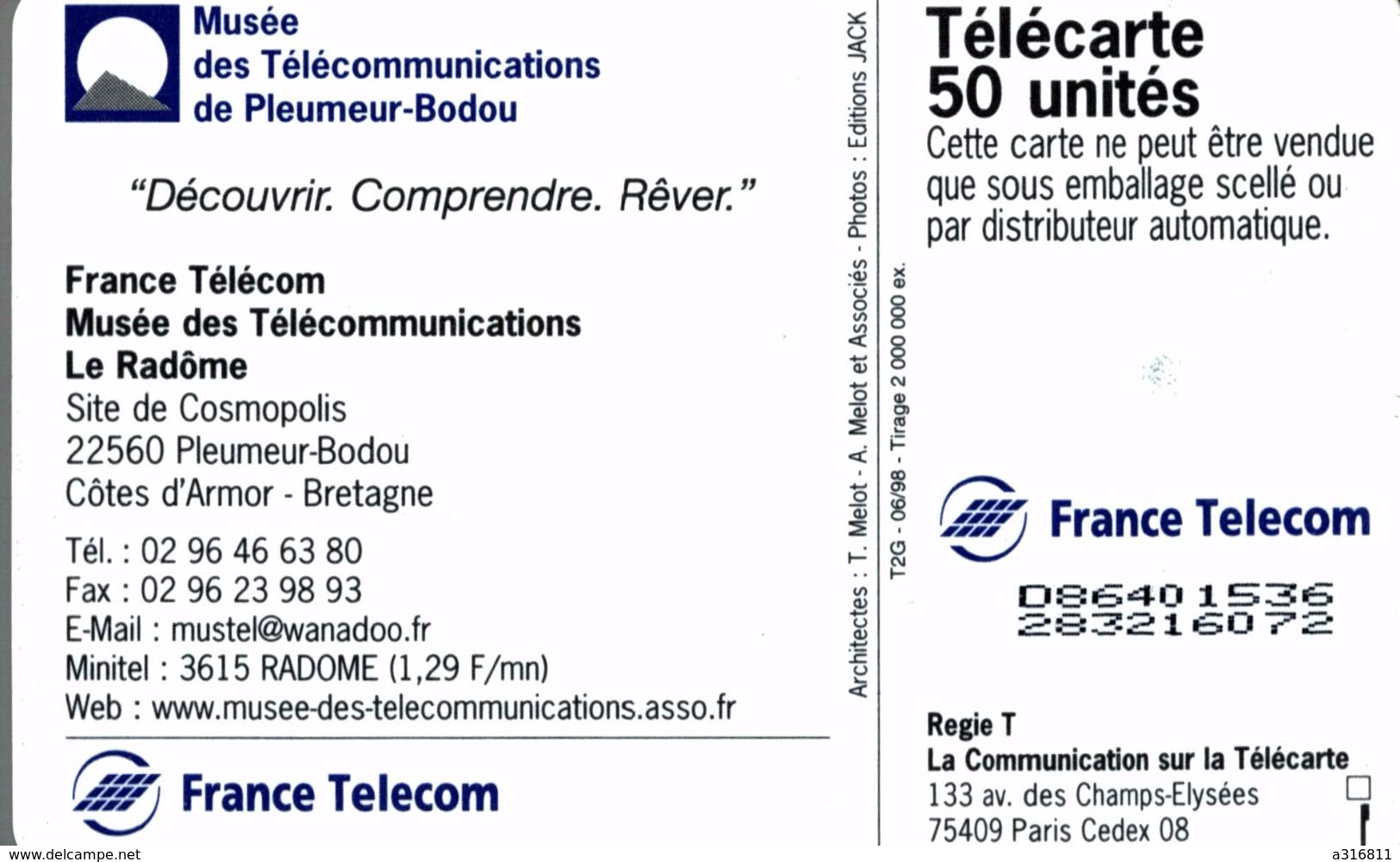 MUSEEE DES TELECOMMUNICATIONS DE PLEUMEUR BODOU - 120 Units