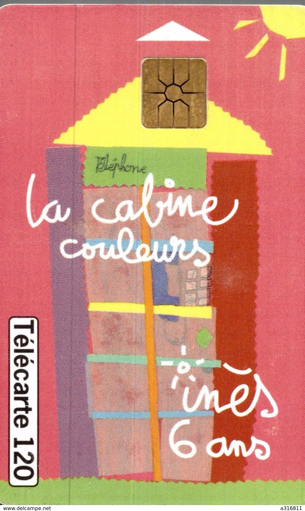 LA CABINE COULEUR  INES 6 ANS - 120 Unités 