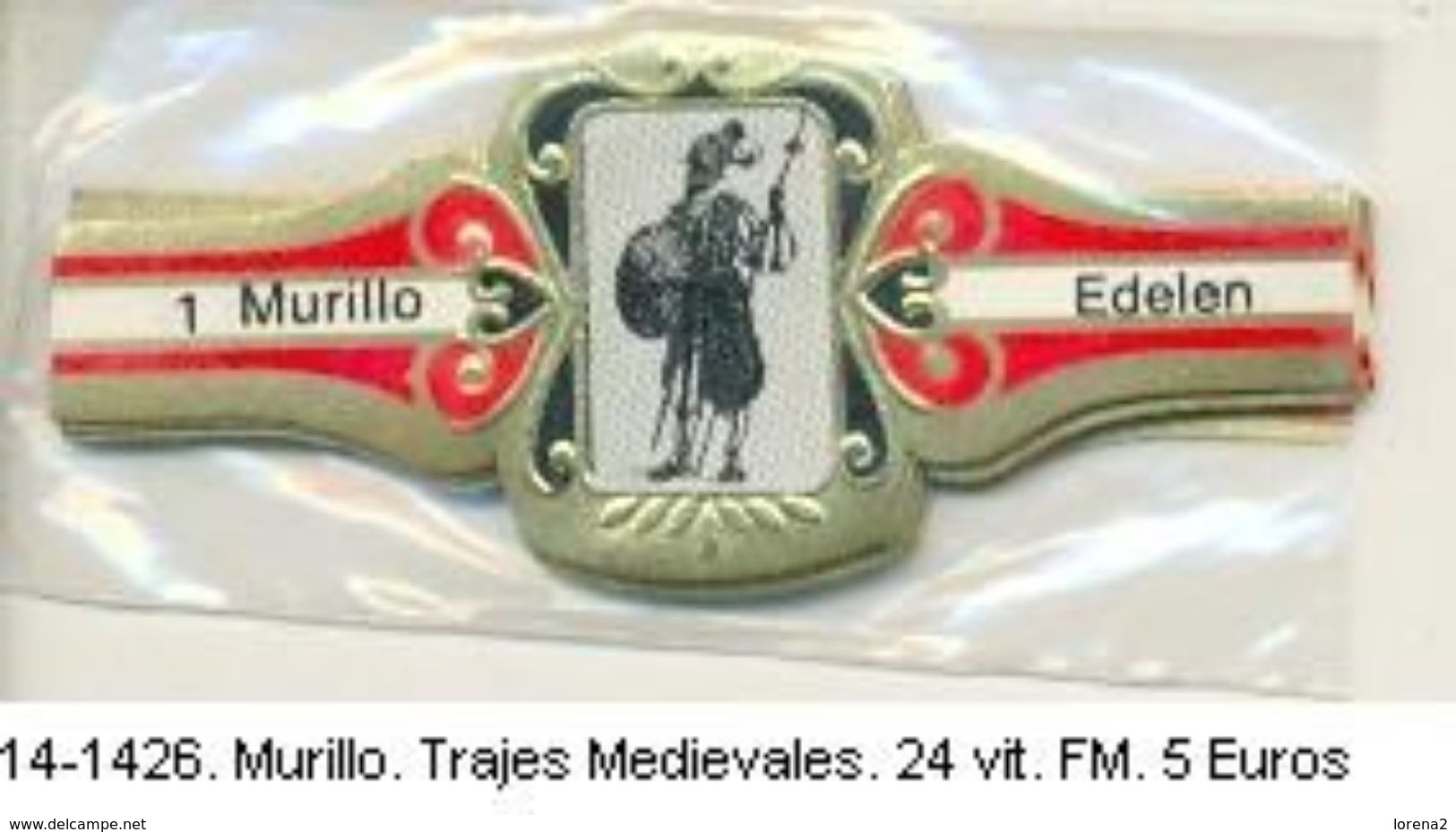 Vitolas Murillo. Trajes Medievales. Ref. 14-1426 - Vitolas (Anillas De Puros)