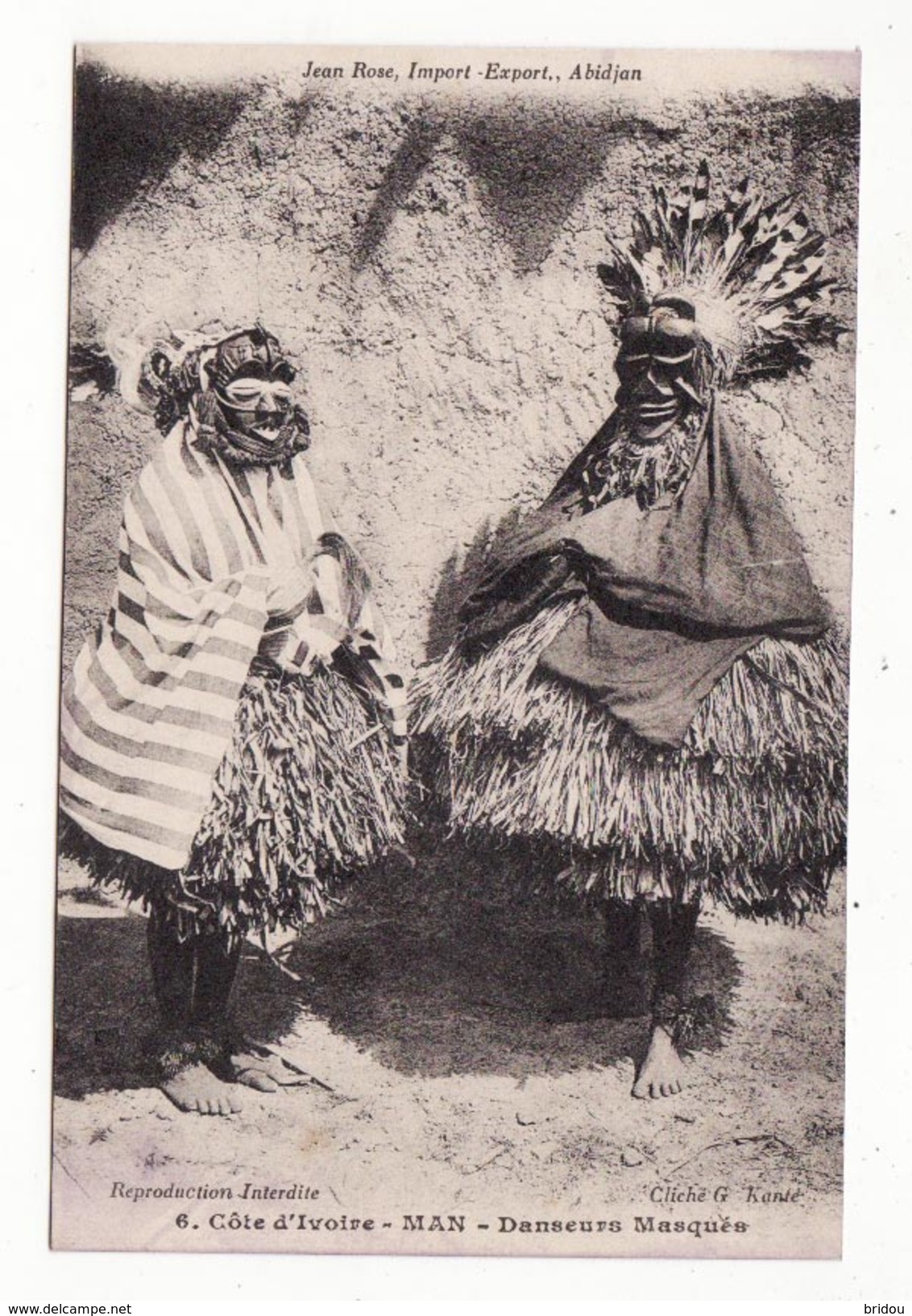 Côte D'ivoire   MAN   Danseurs Masqués - Ivory Coast