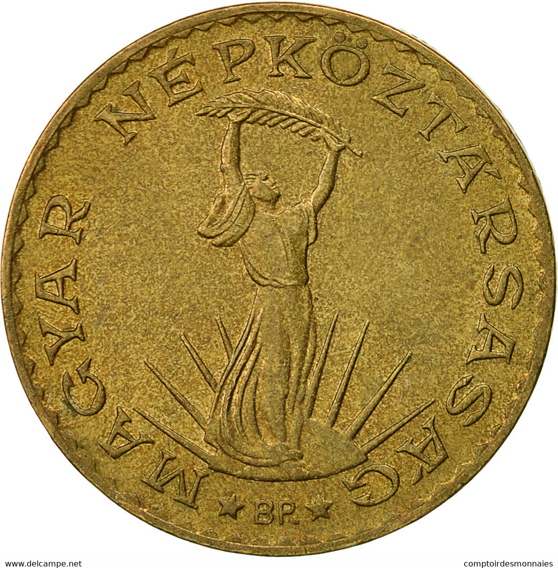 Monnaie, Hongrie, 10 Forint, 1989, Budapest, TTB, Aluminum-Bronze, KM:636 - Hongrie
